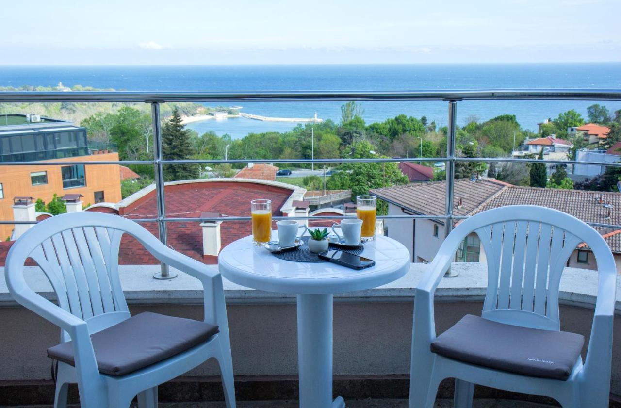 Black Sea Narcissus - Quiet Studio With Amazing Sea View Varna Buitenkant foto