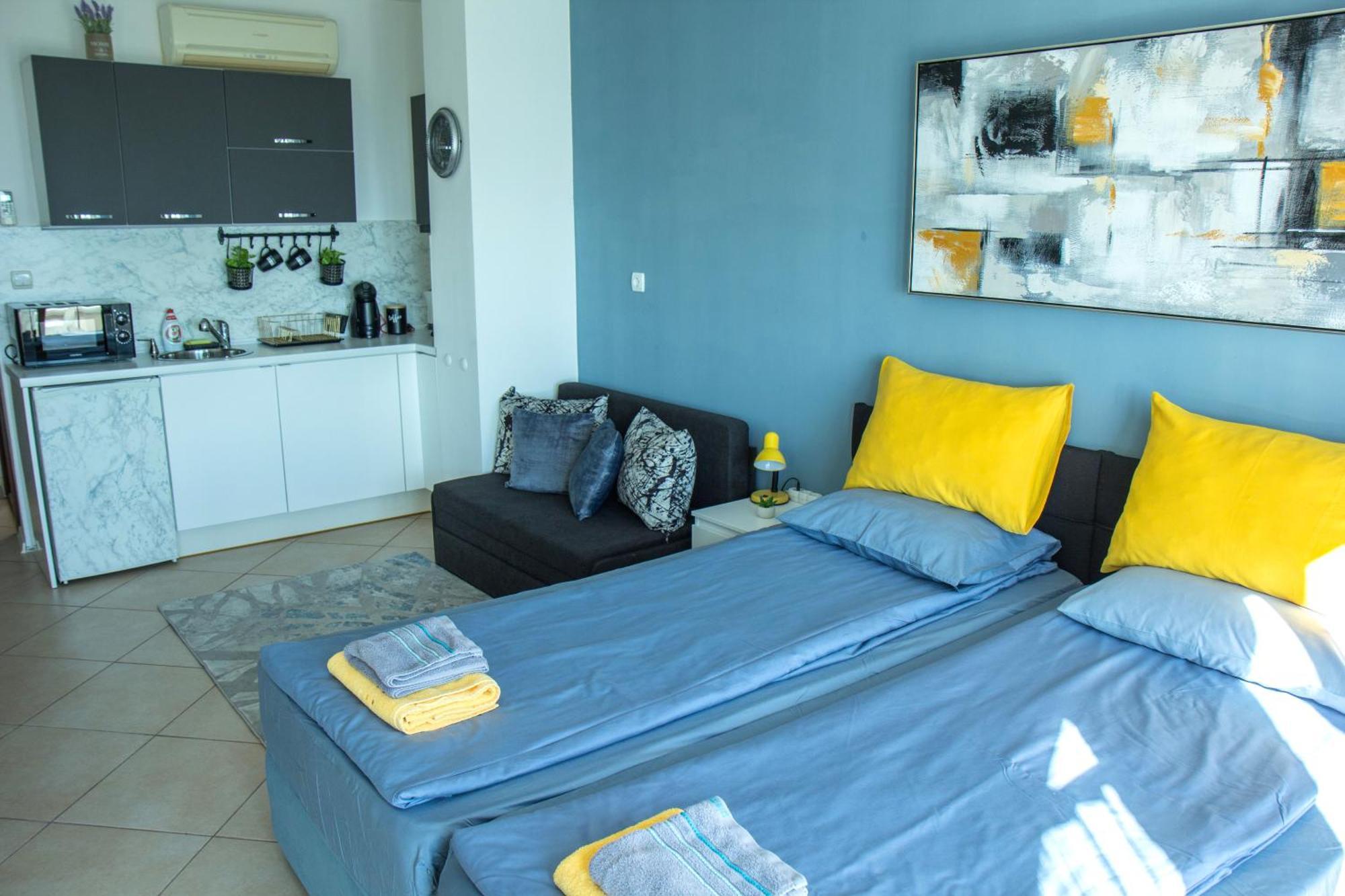 Black Sea Narcissus - Quiet Studio With Amazing Sea View Varna Buitenkant foto