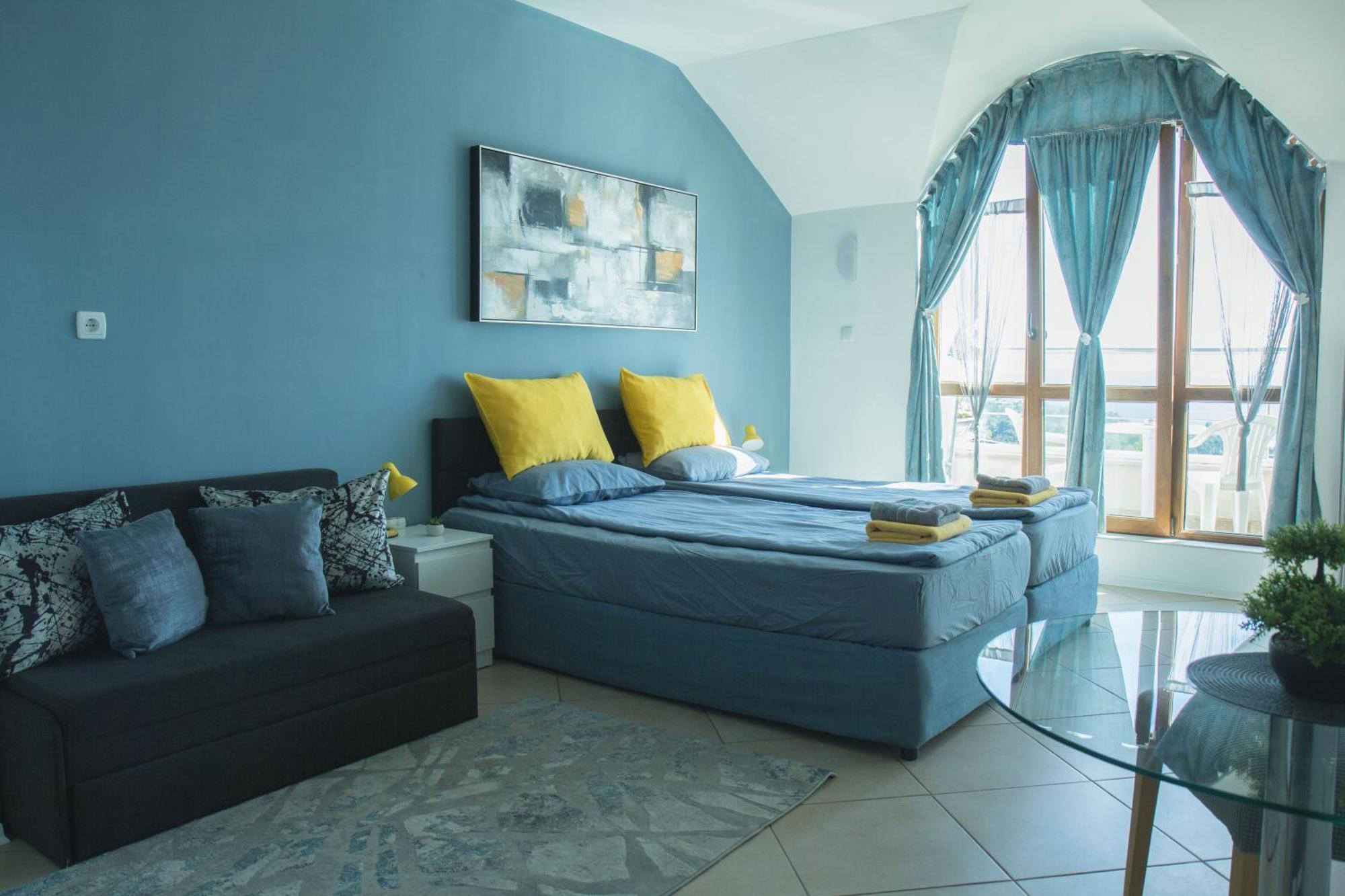 Black Sea Narcissus - Quiet Studio With Amazing Sea View Varna Buitenkant foto